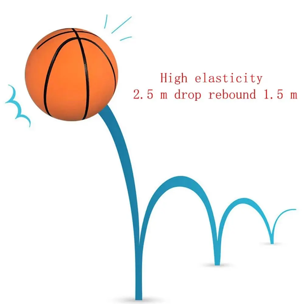Buntes Sportspielzeug für Kinder, 6 cm, Stressabbau für Sprungbälle für Erwachsene, Anti-Angst-Mini-Basketbälle, Hüpfbälle