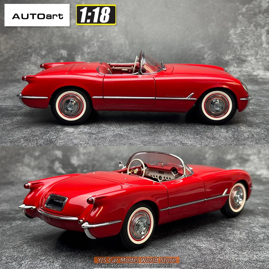 AUTOART 1/18 Corvette 1954 Red Car model Send to a friend Personal
