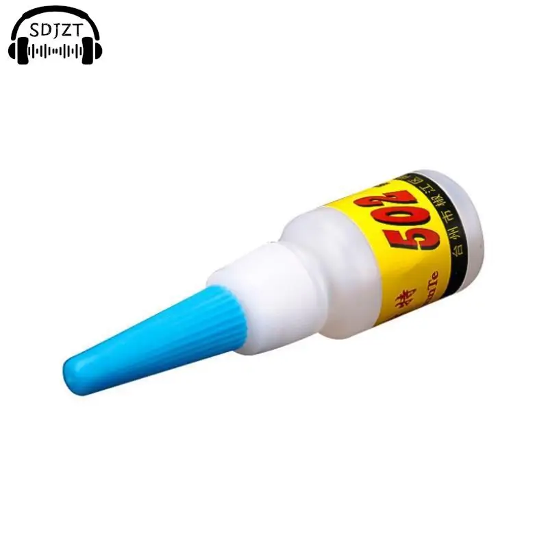 الغراء السوبر لاصق Cyanoacrylate سريعة التجفيف الفورية ، السندات القوية ، سريعة ، إصلاح الحرف اليدوية ، المعادن ، الزجاج ، المطاط ، الجلود ، 5g ، 502