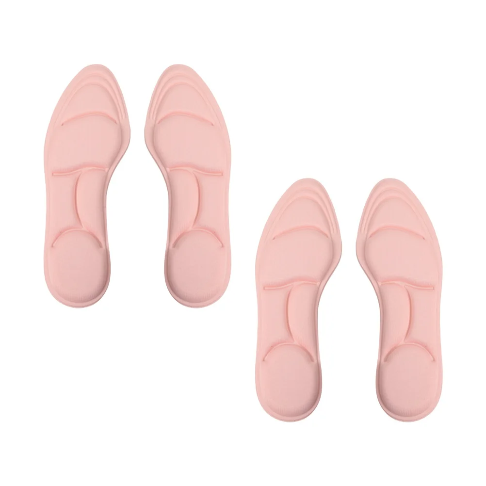 

2 Pairs Absorb Sweat Sports Insole Pads Breathable Insoles for Plantar Fasciitis Comfortable