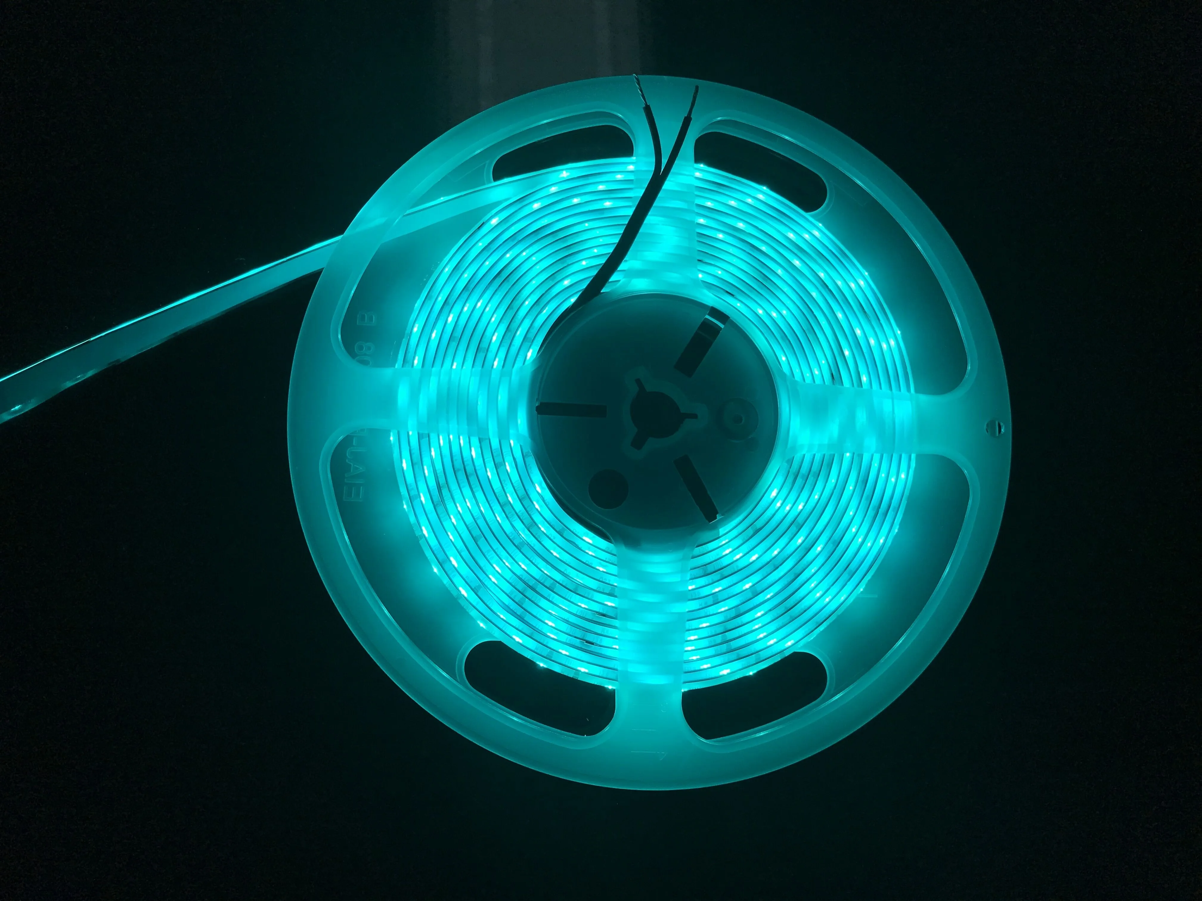 5M Led Strip Lights Cyan Color 490nm / Actinic Blue 440nm Wave Length Lighting