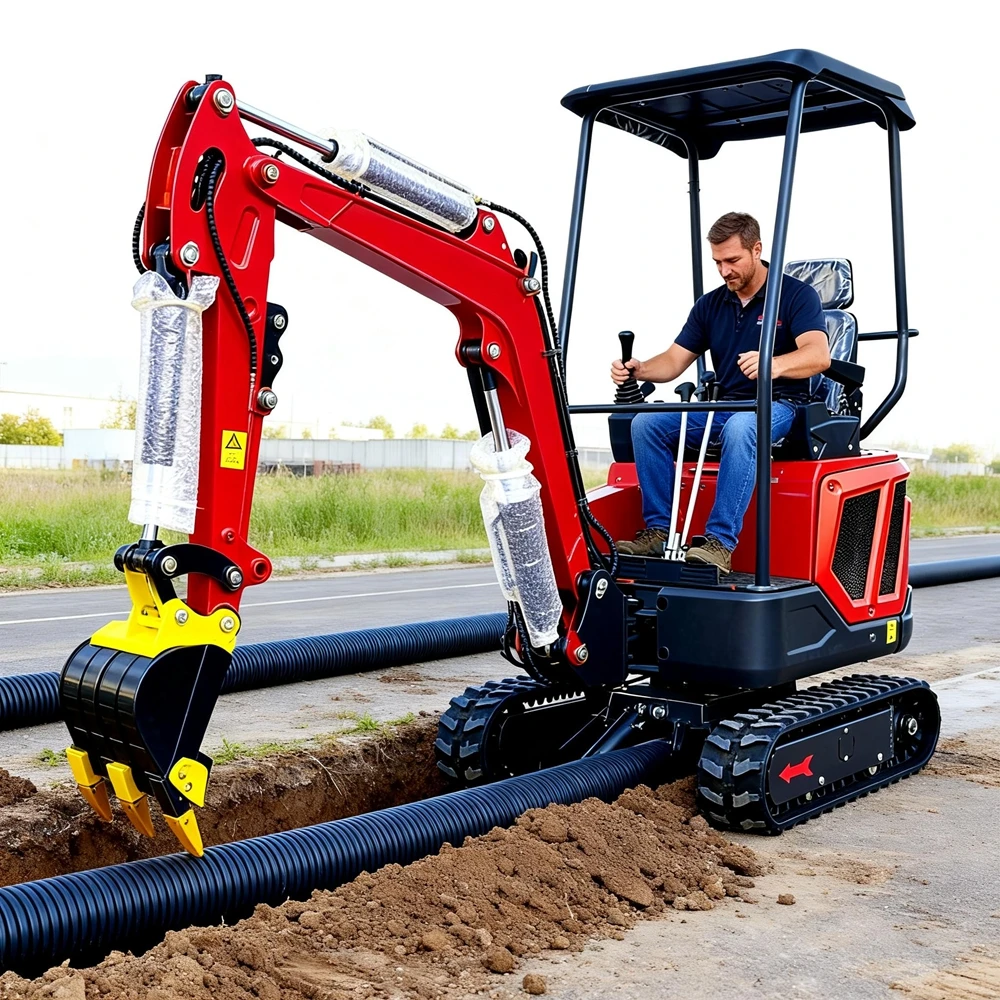 

Mini Excavator 1.5Ton diesel engine Construction 1.0Ton 3.0Ton digger Kubota engine CE EPA Euro 5 Factory direct sale europe