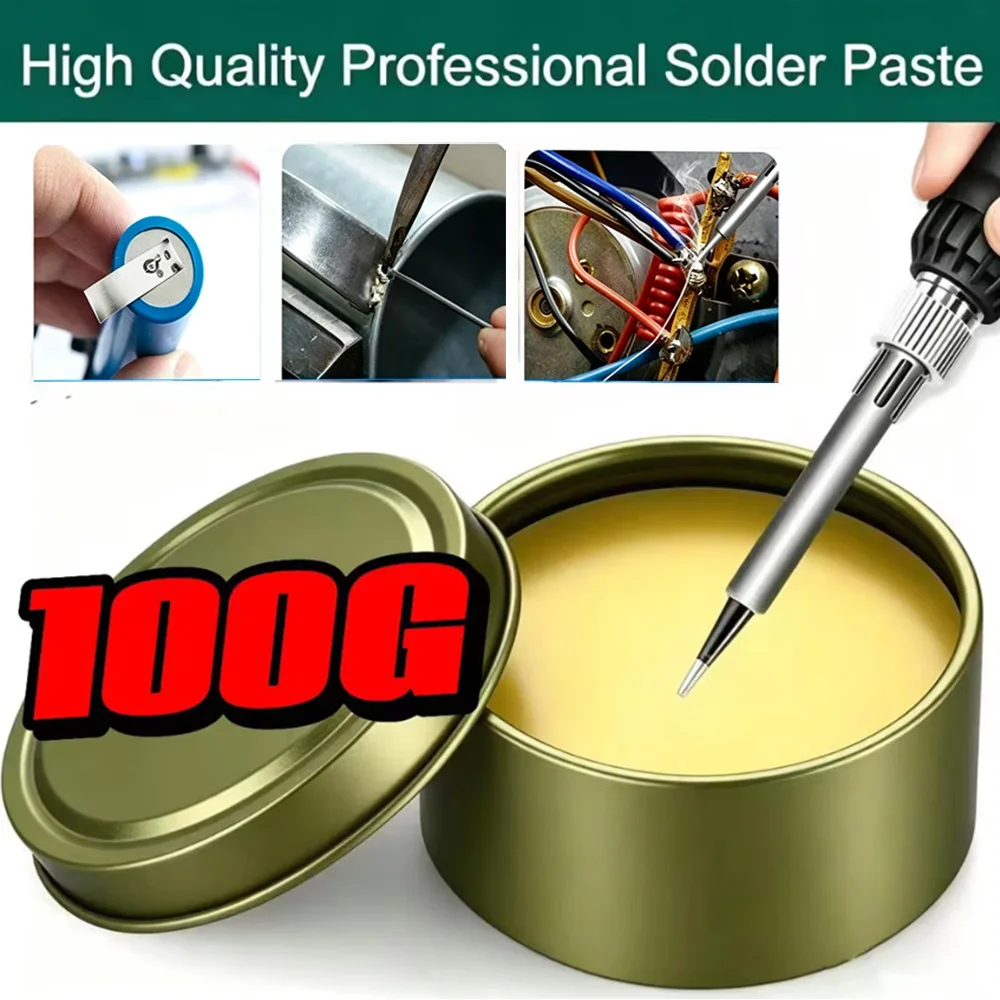 Solder Paste Rosin Flux 10g/30g/100g Lead-free Welding Flux Iron Repair Welding Paste Soldering Tin Soldering Oil Soldering Flux