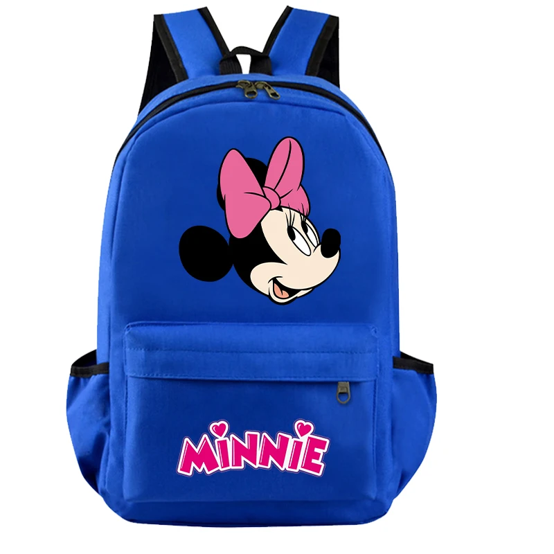 Anime Mickey Mouse Backpack Boy Girl Student Teen Hildren Knapsack Women Minnie Mochilas Cartoon Bookbag Back To School Rucksack