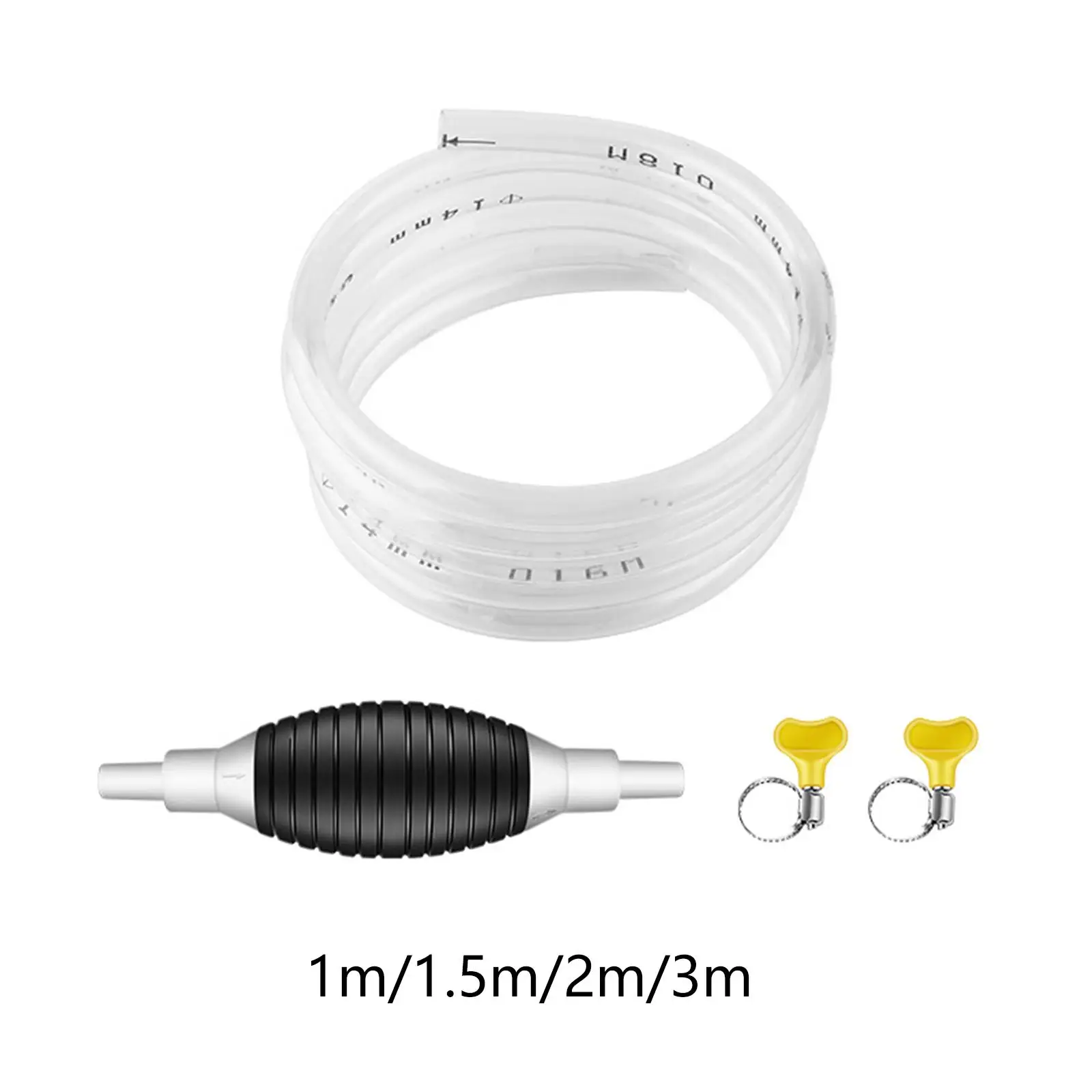 

Ручной насос, ручной насос для перекачки топлива, DIY режущая труба, портативный, подходит для масла, бензина