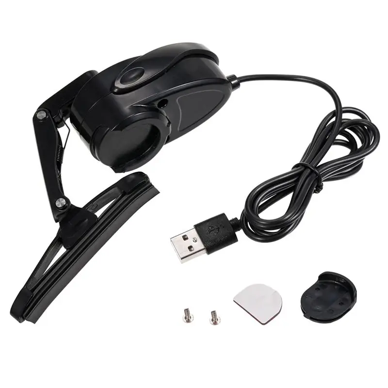 

Motorcycle Helmet Windshield Wiper 2W Waterproof USB Mini Electric Motorcycle Helmet Accessories