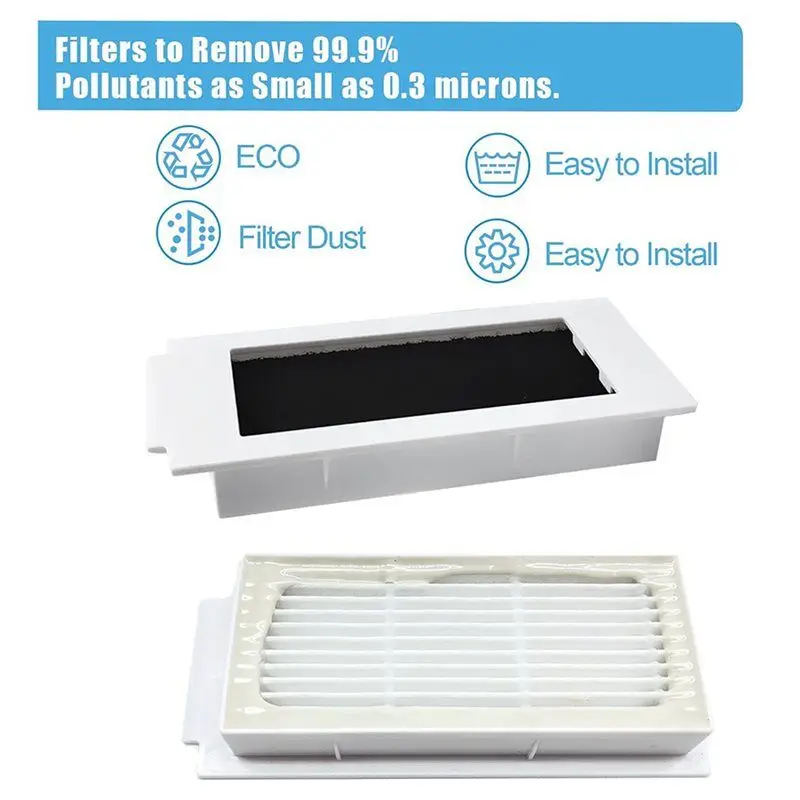 ABKO-2 Set Ersatzzubehörset für Ecovacs Deebot T30 Pro Omni/T30 Omni-Tücher, Seitenbürsten, Staubbeutelfilter