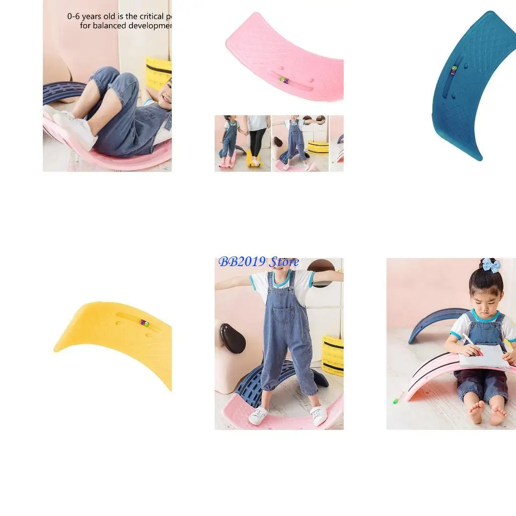 Q0KB BOADING BOADAL BOARD TOY تحسين لعبة الاستقرار والتنسيق للأطفال الصغار