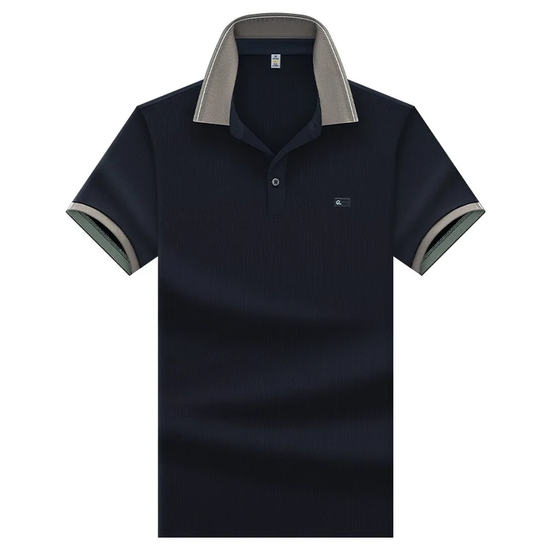 POLO Men's Short Sleeved Wrinkle Resistant, Breathable, Comfortable and Dry T-shirt