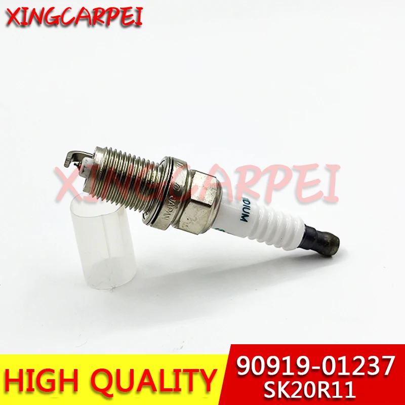 4pcs 90919-01237 SK20R119091901210 9091901237 Iridium Spark Plug For HONDA K6RTIP Auto Part