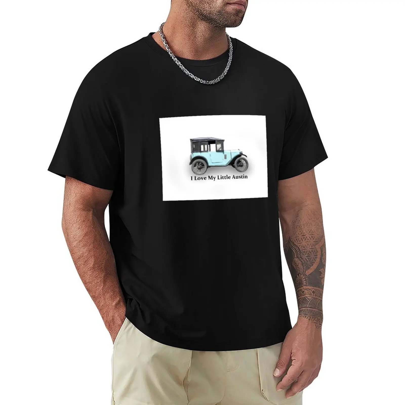 

1929 Austin Seven. T-Shirt anime t shirts luxury designer men tshirt