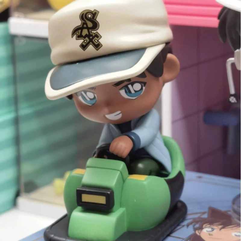 

Коллекционная фигурка Popmart Detective Conan Carnival Series (слепая коробка) - Модное украшение для рабочего стола для девочек, загадочная игрушка-подарок на Новый год