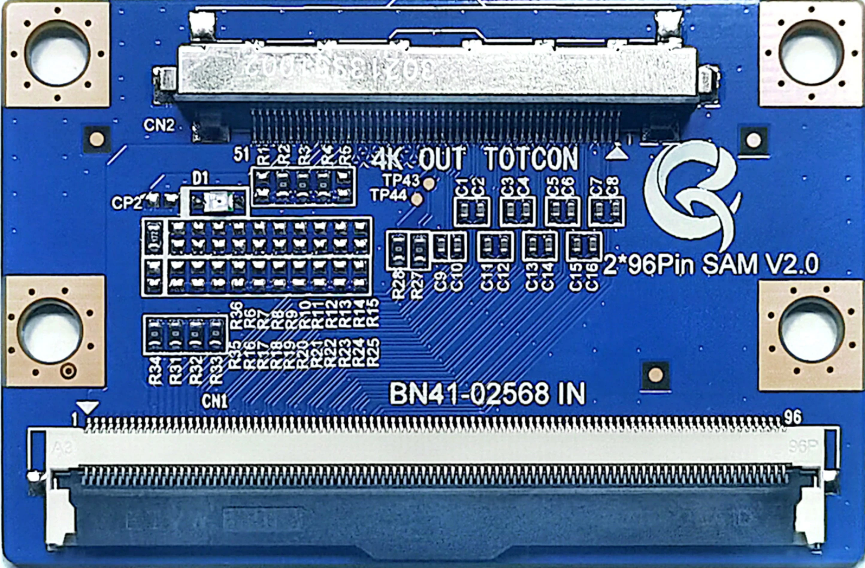 QK-96P TO 51P 4K signal adapter board  No technical support provided, please solve the problem yourself