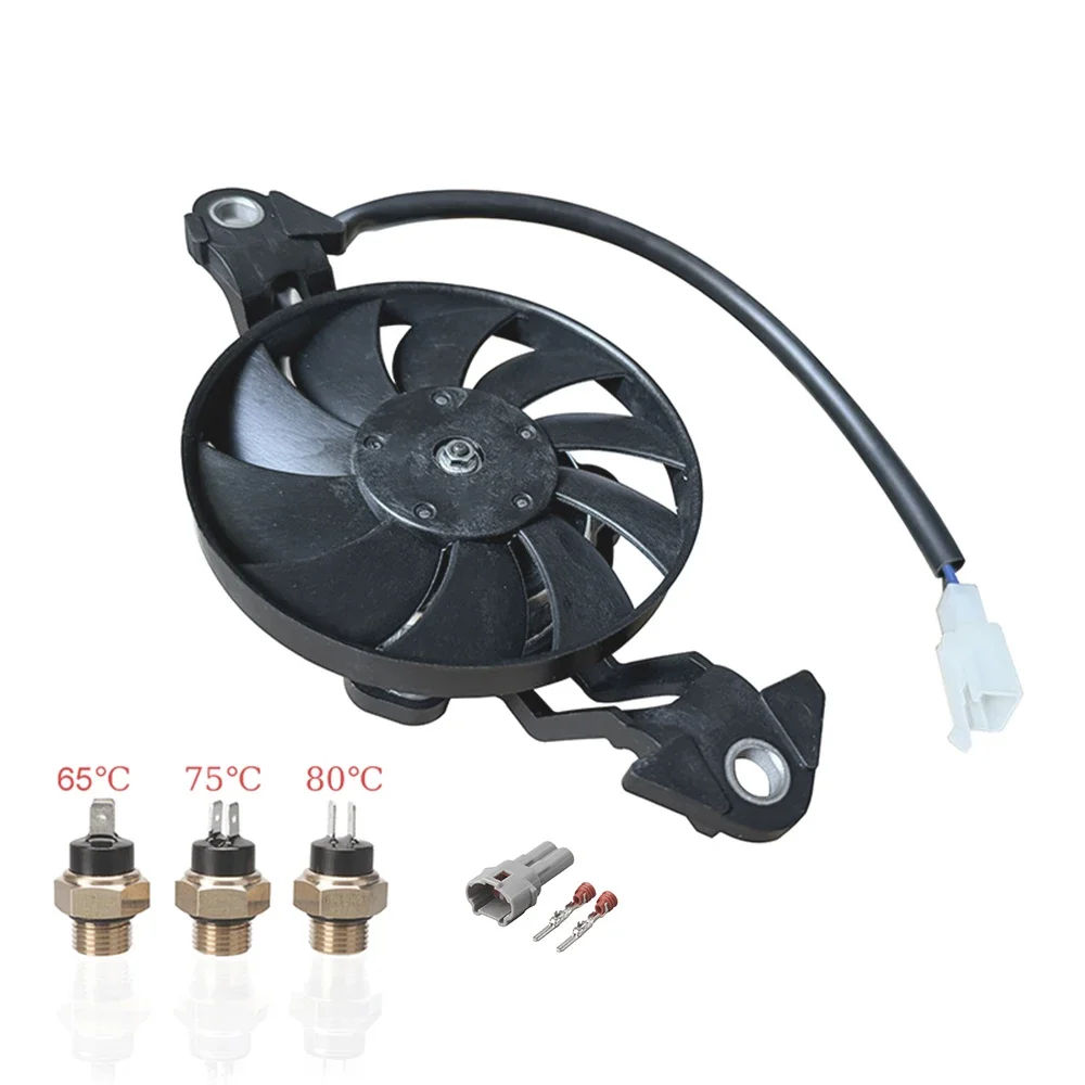 

12V Motorcycle Cooling Fan Engine Radiator Oil Cooler For 150c-350cc Kawasaki Yamaha Honda Suzuki Quad Dirt Bike Buggy Parts