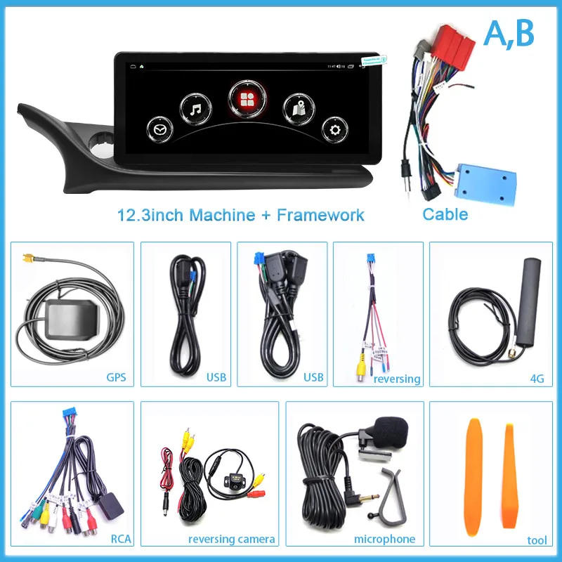 myページ 10.25 Android 15 Car Radio for Mazda 6 2018-2023