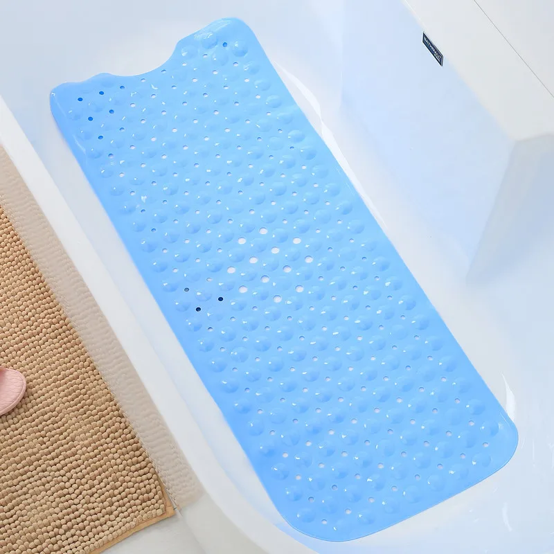 

Bathtub Mat Non Slip, Bath Mats for Tub, Shower Mat with Drain Holes Suction Cups, Machine Washable, Latex, 39.4 x 15.7 Inches