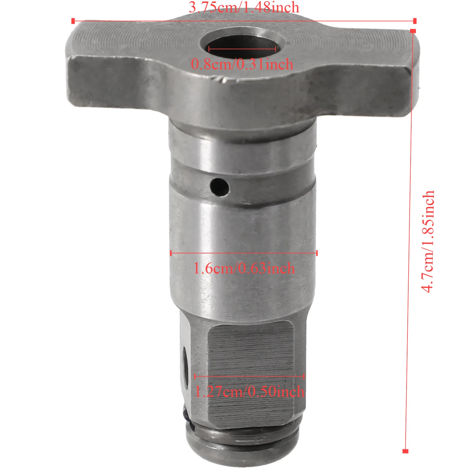 Imagem -03 - Metal Chave Elétrica Eixo de Prata Acessório Substituível Wu268 Wu278 Wu279 Marca Doméstica Novo pc