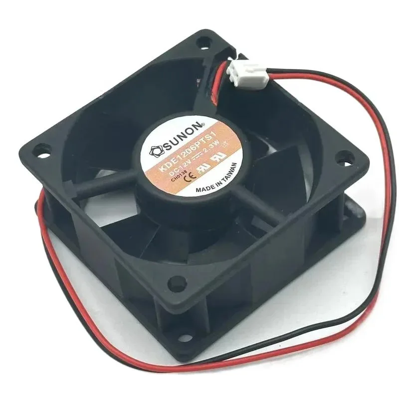 

W For SUNON KDE1206PTS1 Server Cooling Fan DC 12V 2.3W 60X60X25Mm 2-Wire