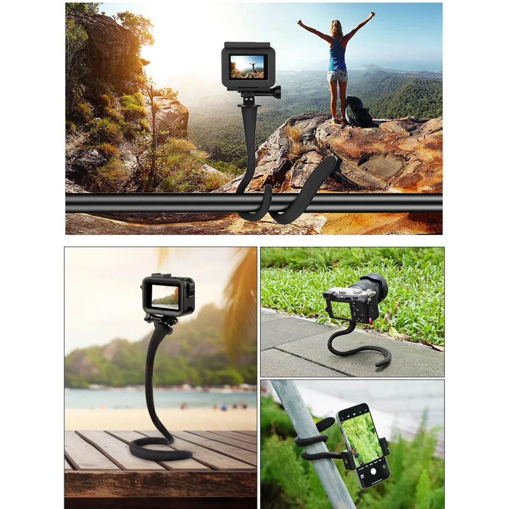 Sturdy Flexible Mount Clamp Camera Tripod Stand For for Insta360 and For DJI Reliable perFor formance in challenging conditions