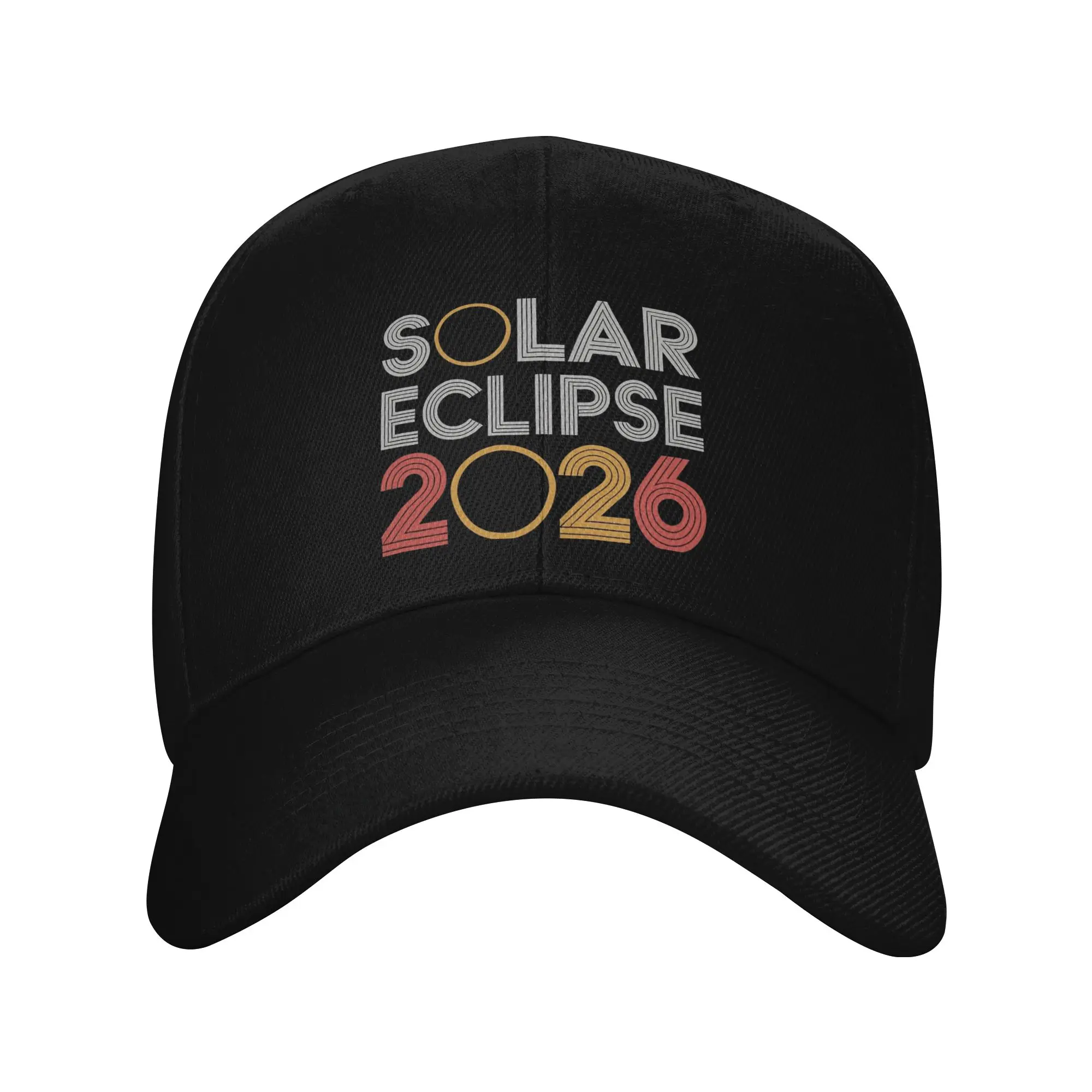 Spain Total Solar Eclipse 2026 Men Women Baseball Cap Fashion Caps Hat Outdoor Summer Adjustable Casquette Cap
