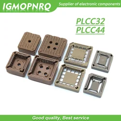 10 pz PLCC IC socket PLCC32 PLCC44 SMD DIP 32/44 Pin PLCC Socket adapter igmopvrq