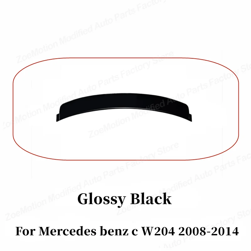 Achterklepspoiler, top wing, lip, ducktail, bodykit, tuning auto-onderdelen voor Mercedes Benz C-Klasse W204 C180 C200 2008-2014