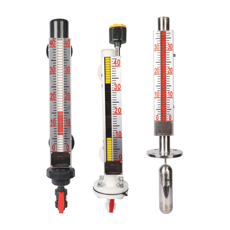 

Magnetic flap level gauge side mount top mount far transmission can be kept open and normally closed with alarm