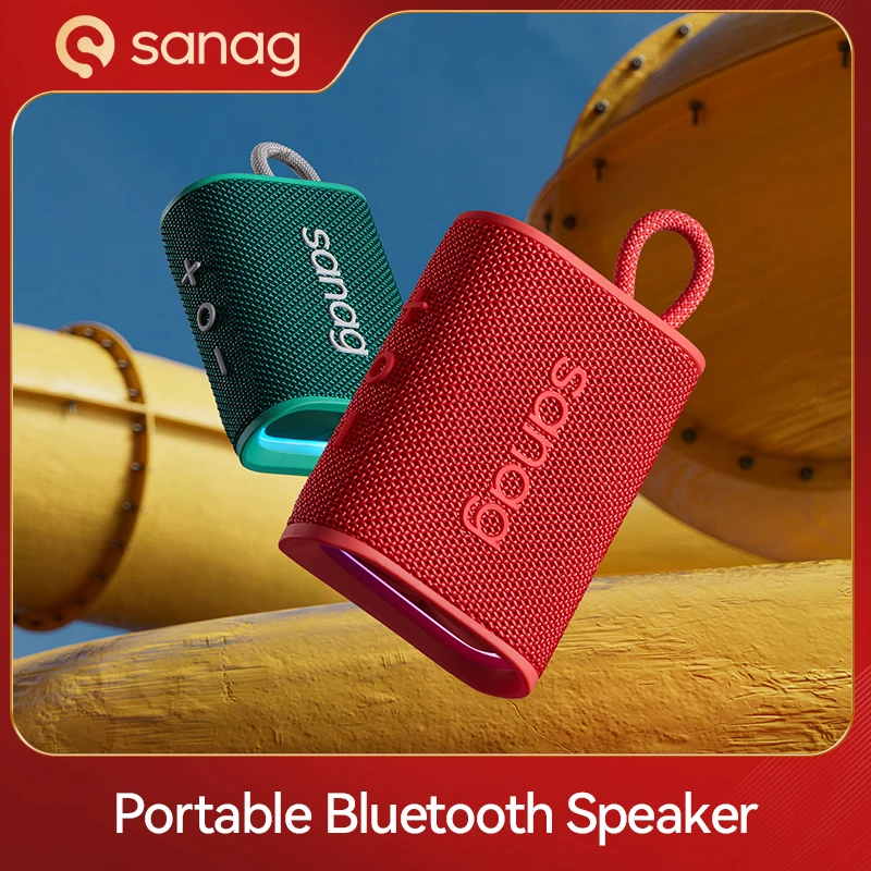 Sanag M13S PRO Bluetooth Speaker 5W IPX7 Waterproof Mini Outdoor Portable APP Control Wireless Speaker Subwoofer Hands free Call