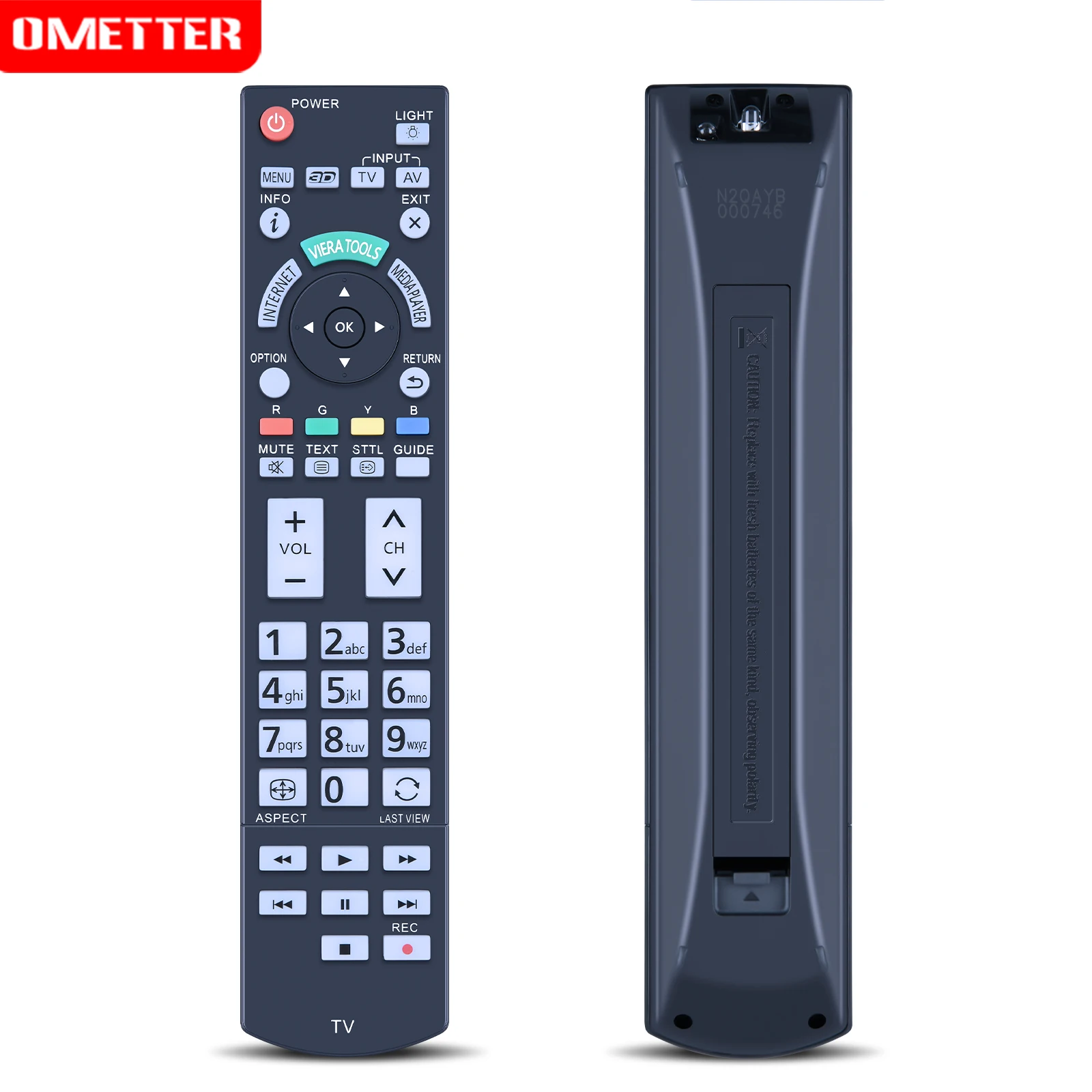 

New N2QAYB000936 N2QAYB000746 for PANASONIC TV remote control for TH58AX800A TH60AS800A TH65AX800A Fernbedienung