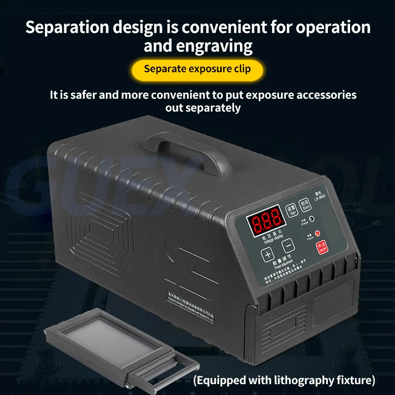 Automatic Digital Photosensitive Seal Flash Stamp Machine Seal Material Engraving Machine Company/Private Seal Stamping Making