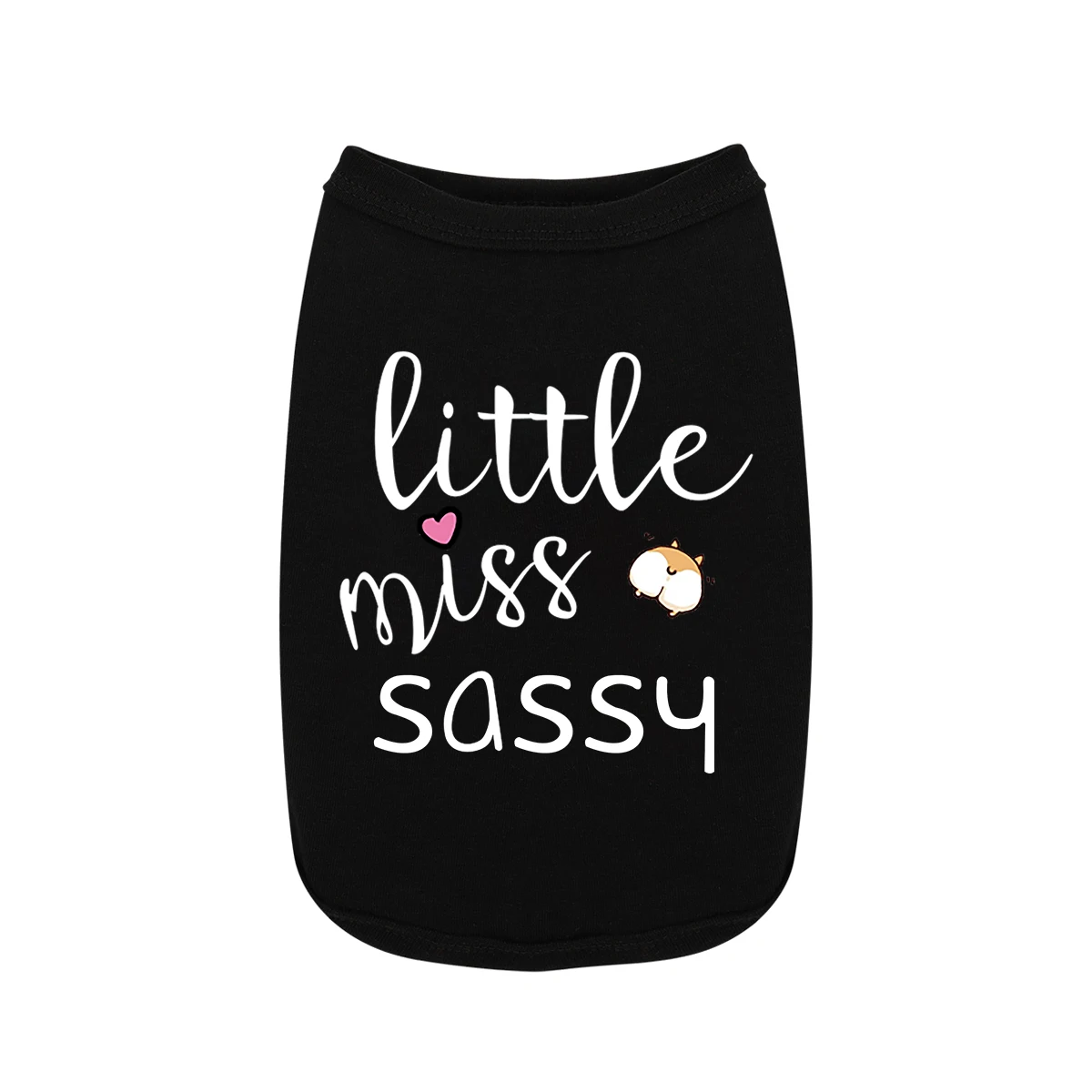 Little Miss Sassy - Summer Vest Dog Vest For Small Puppy Clothes Pet Clothes T-shirt