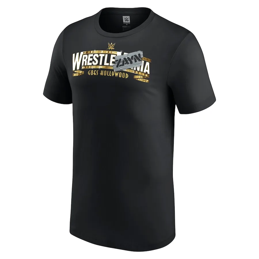 Men's Kevin Owens & Sami Zayn Black  39 Wrestle-Zayn-ia & KO-Mania T-Shirt