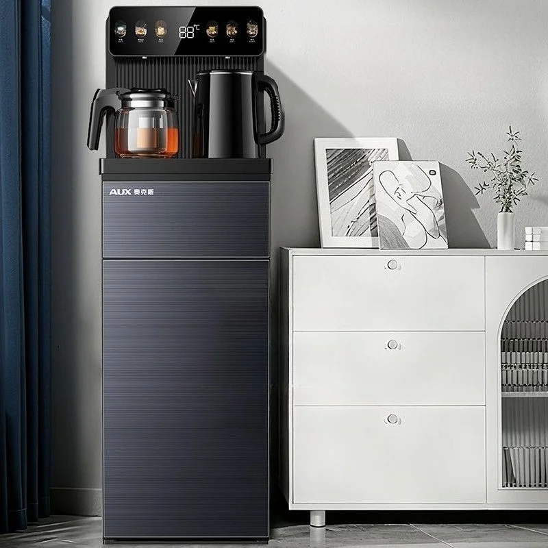 New Vertical Smart Tea Bar Water Dispenser Fully Automatic Hot & Cold Multifunctional Anti-Dry Burning