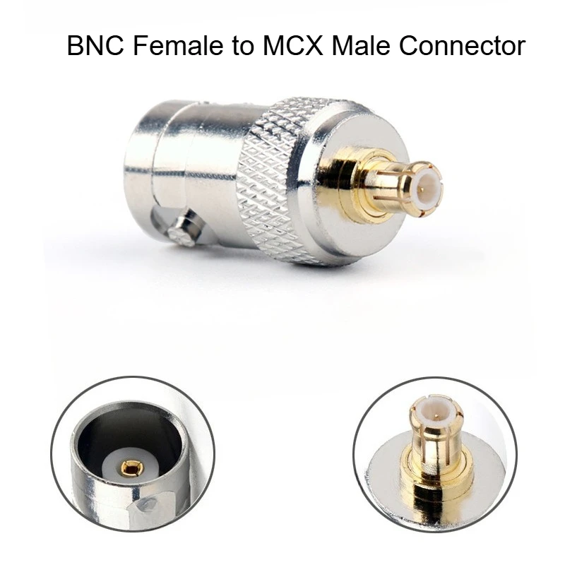 

1 шт. Q9 BNC электроника RF коаксиальный коаксиальный адаптер BNC «мама» к MCX «папа» аппаратные аксессуары быстрая доставка