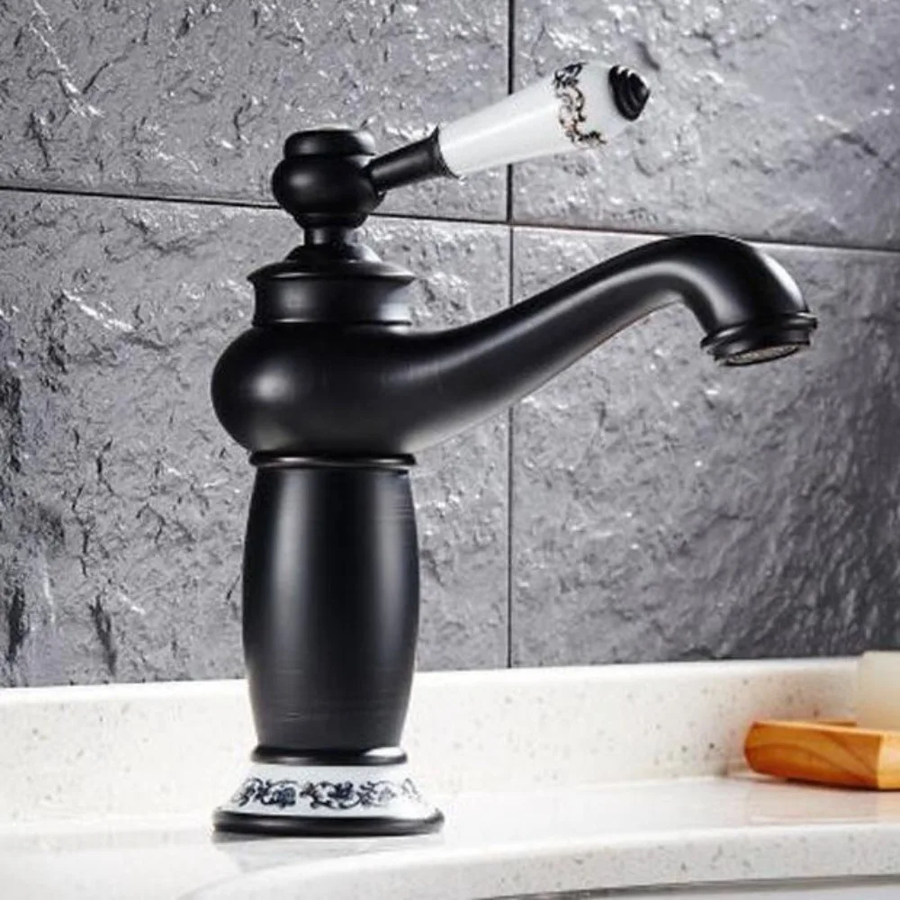 

Тип чайника, винтажный смеситель для ванной комнаты, смеситель для раковины высокого давления, латунный смеситель для раковины, легкий роскошный устойчивый к коррозии