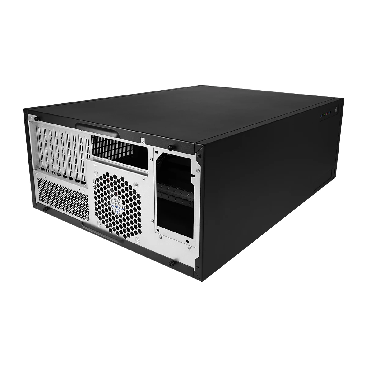 JM-T11 Tower Chassis EATX 185mm 3x8038 Fan 9 PCIe 360+240 Liquid Cooling ATX Redundant HPC Metal Power Supply Included In Stock