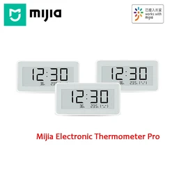 Mijia Bluetooth 4.0 bezprzewodowy inteligentny elektryczny zegar cyfrowy kryty zewnętrzny higrometr termometr LCD narzędzia do pomiaru temperatury