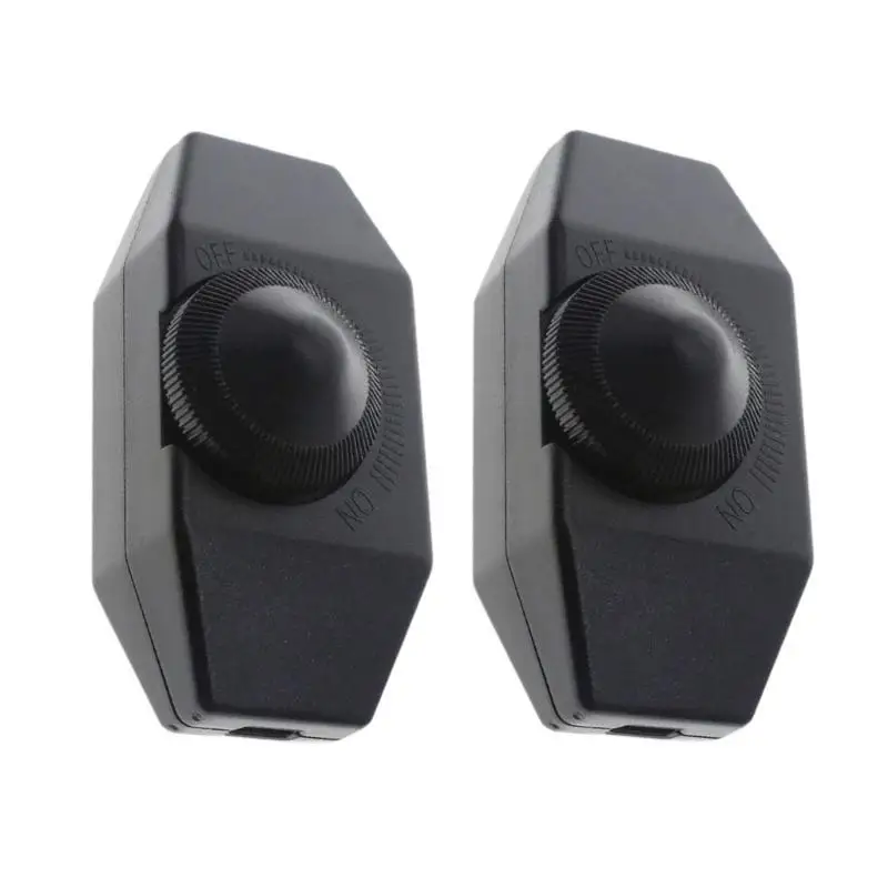 

652F LED Dimmer Switches LED Cord Dimmer rotation Switches User Friendly Designings LED Dimmer Controller for Distinct Lighting