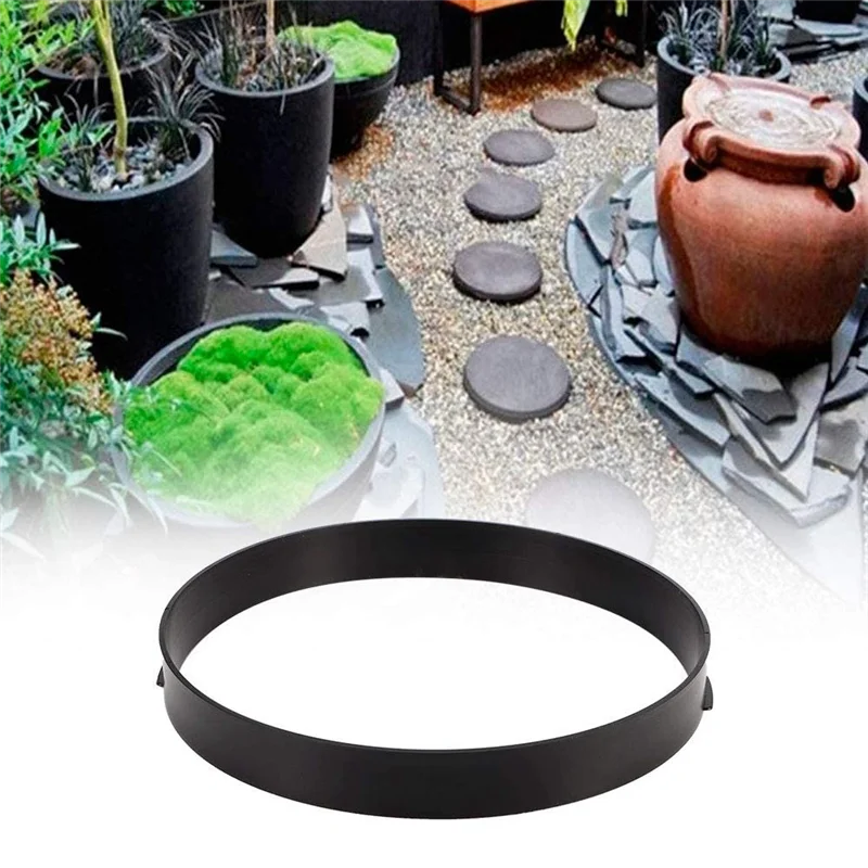 AB33-DIY Round Walk Brick Concrete Mold, Reusable Stone Moldings, Paving Pavement Cement Molds For Patio Lawn Garden