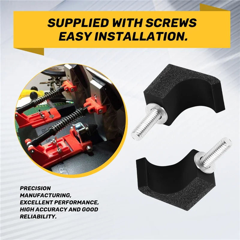 ABFN-4Pcs دواسة تصاعد مشبك طقم توصيل ل Thrustmaster T3pa ل لوجيتك G27 G29 دواسة ل Playseat تحديد الملحقات