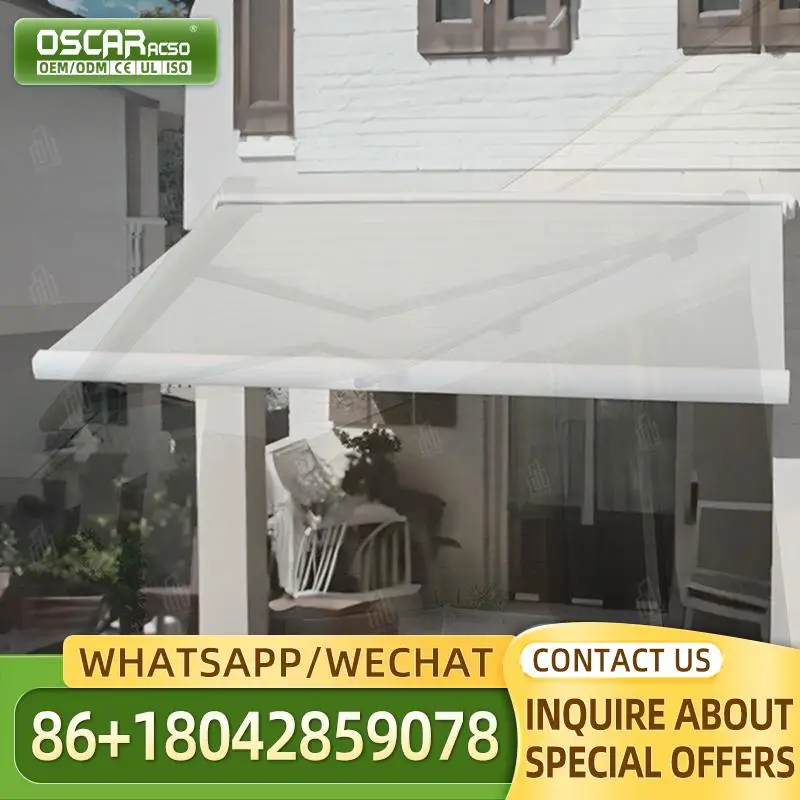 

Наружный пульт дистанционного управления, алюминиевая рама, полиэфирное парус с ПВХ покрытием, 300x24x25 см для выдвижного тента для патио