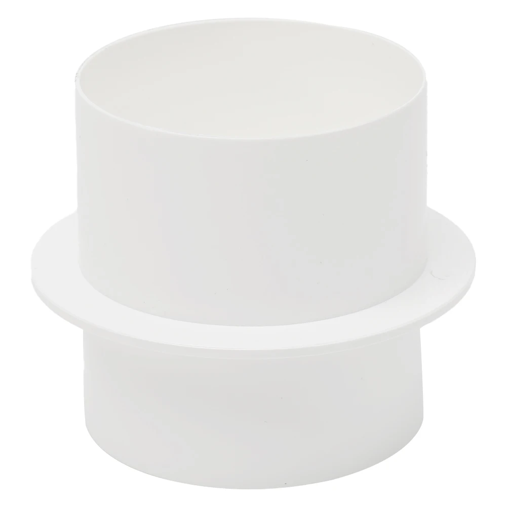 PVC Check Valve for Bathroom and Kitchen Ventilation Fans with Round Pipe Backdraft Damper to Control Air Draft