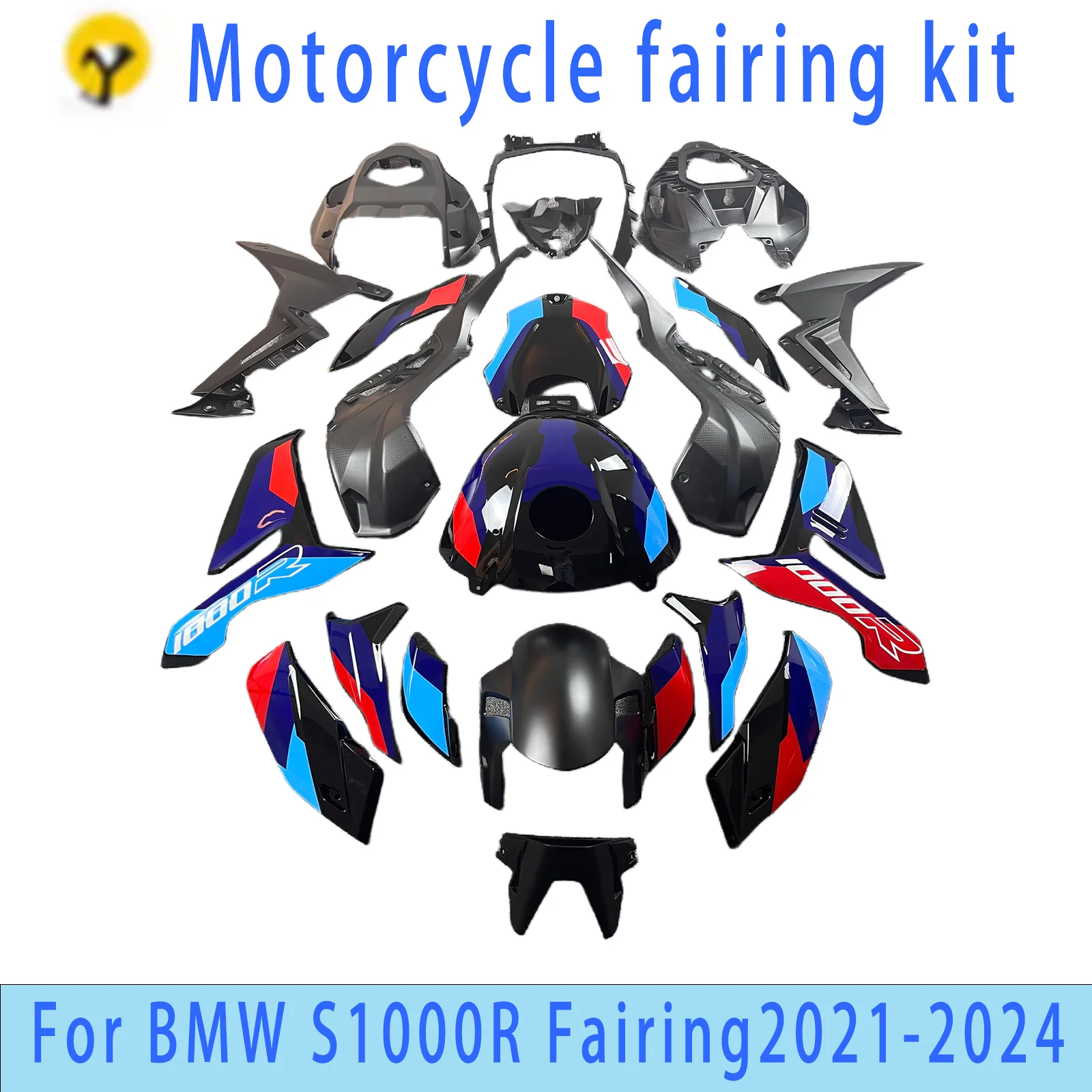 

New Motorcycle Fairing Body Kit for BMW S1000R 21-24 2021 2022 2023 2024 Fairing Kit Body Injection Mold Fairing Kit