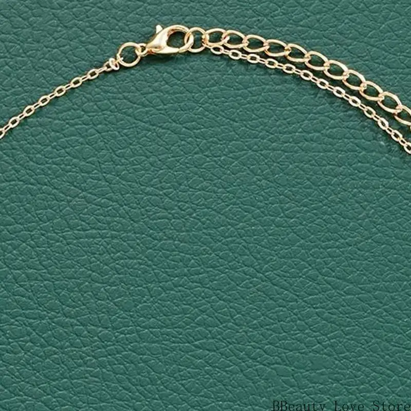 قلادة سلسلة زهرية رشيقة قلادة أنيقة مجوهرات مجوهرات متعددة الاستخدامات #5