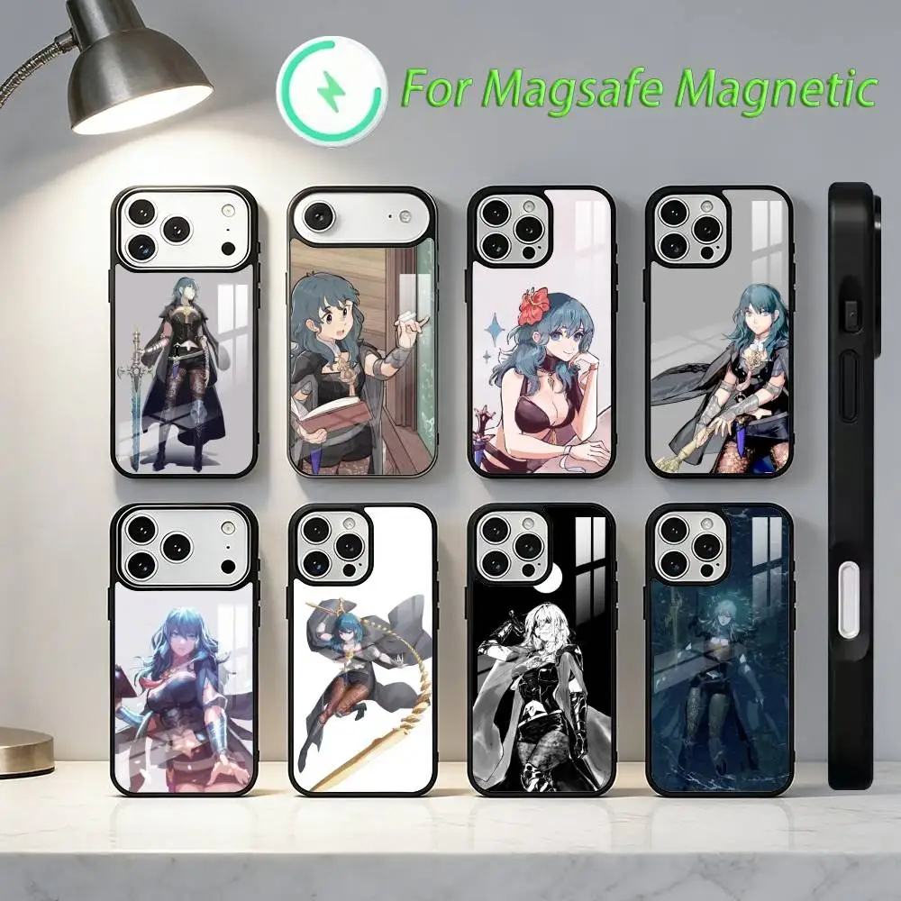 

Byleth Fire Emblem three houses Phone Case For iPhone17,16,15,14,13,12,11,Plus,Pro,Max For Magsafe Wireless Charging cover