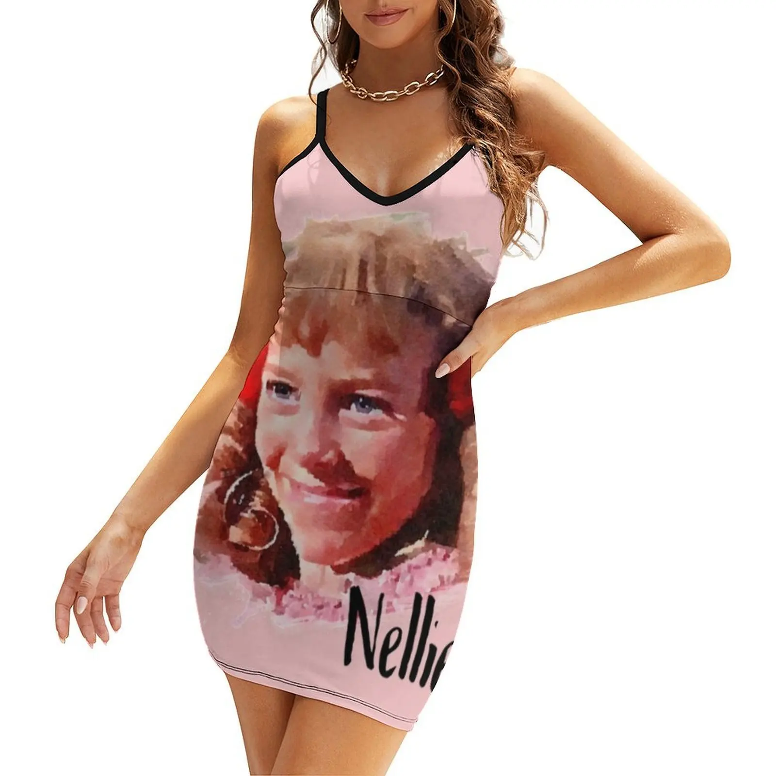 

Nellie Oleson Little House on the Prairie Sling Dress wedding dresses for woman dress women summer beach outfits for women