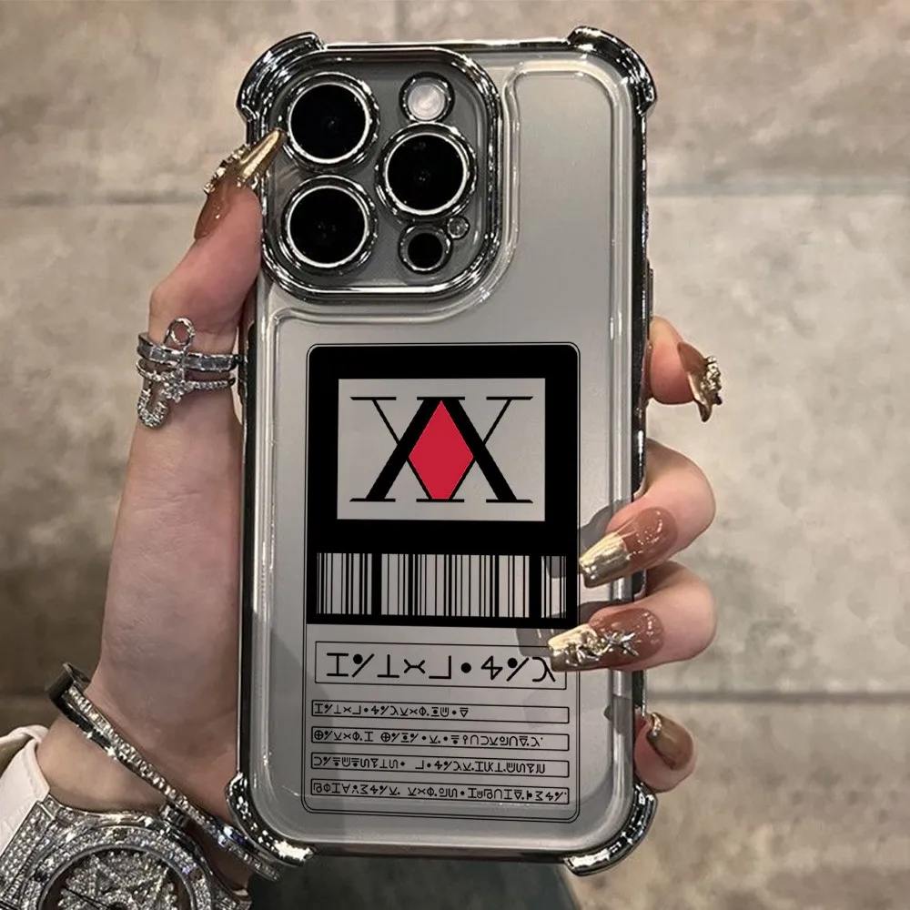 Anime Hunter x Hunter Plating Phone Case For vivo Y05 V70 Y31 V60 Y39 Y29 V40 Y38 Y28 Y03 Y200 V50 V29e V27 Lite Pro FE