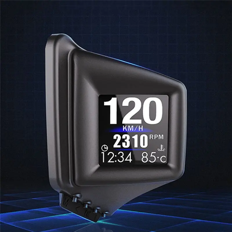 ABHX-OBD+GPS Car Driving A401 Head Up Display Speedometer Oil Pressure Water Temp Fuel Consumption On-Board Computer