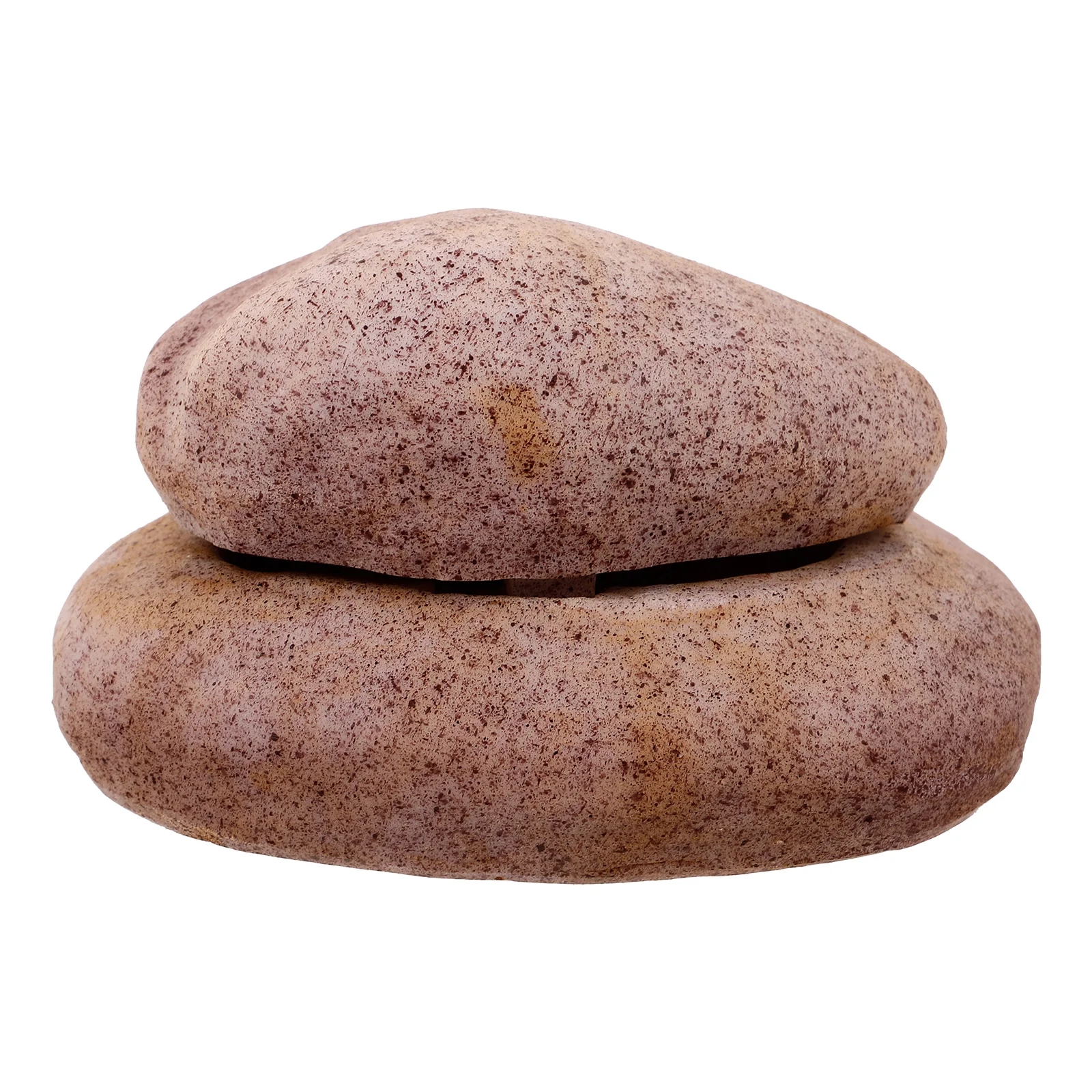 

Simulated Stone Key Box Garden Storage Case Spare Resin Holder for outside