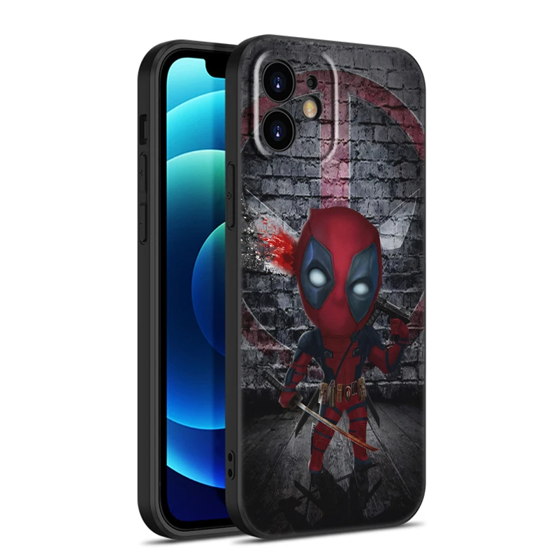 Cute Deadpool Phone Case For Samsung Galaxy M15 M55 M14 M54 F55 C55 F34 M53 M34 M33 M52 M51 M12 M13 M23 Note 10 20 Ultra